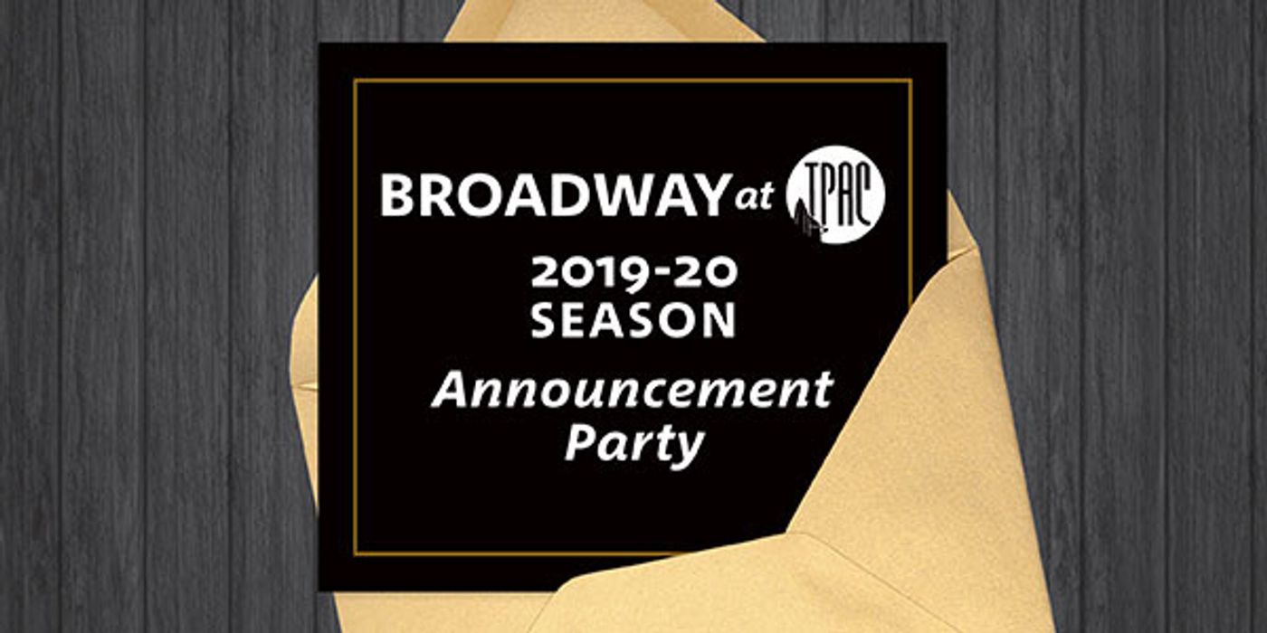 HAMILTON, DEAR EVAN HANSEN, MY FAIR LADY, ONCE ON THIS ISLAND Slated for 19-20 Broadway at TPAC Series  Image