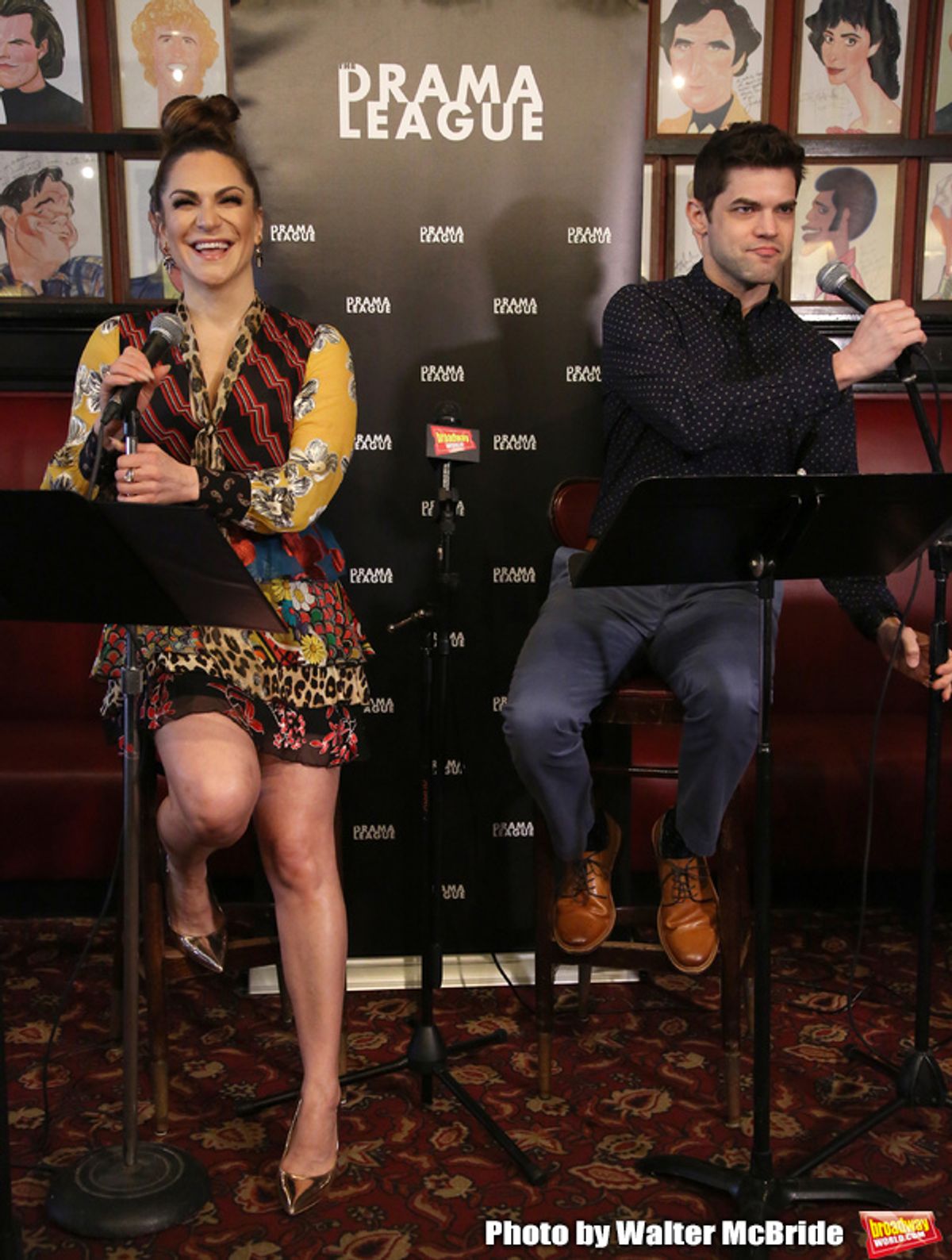 Shoshana Bean and Jeremy Jordan at 