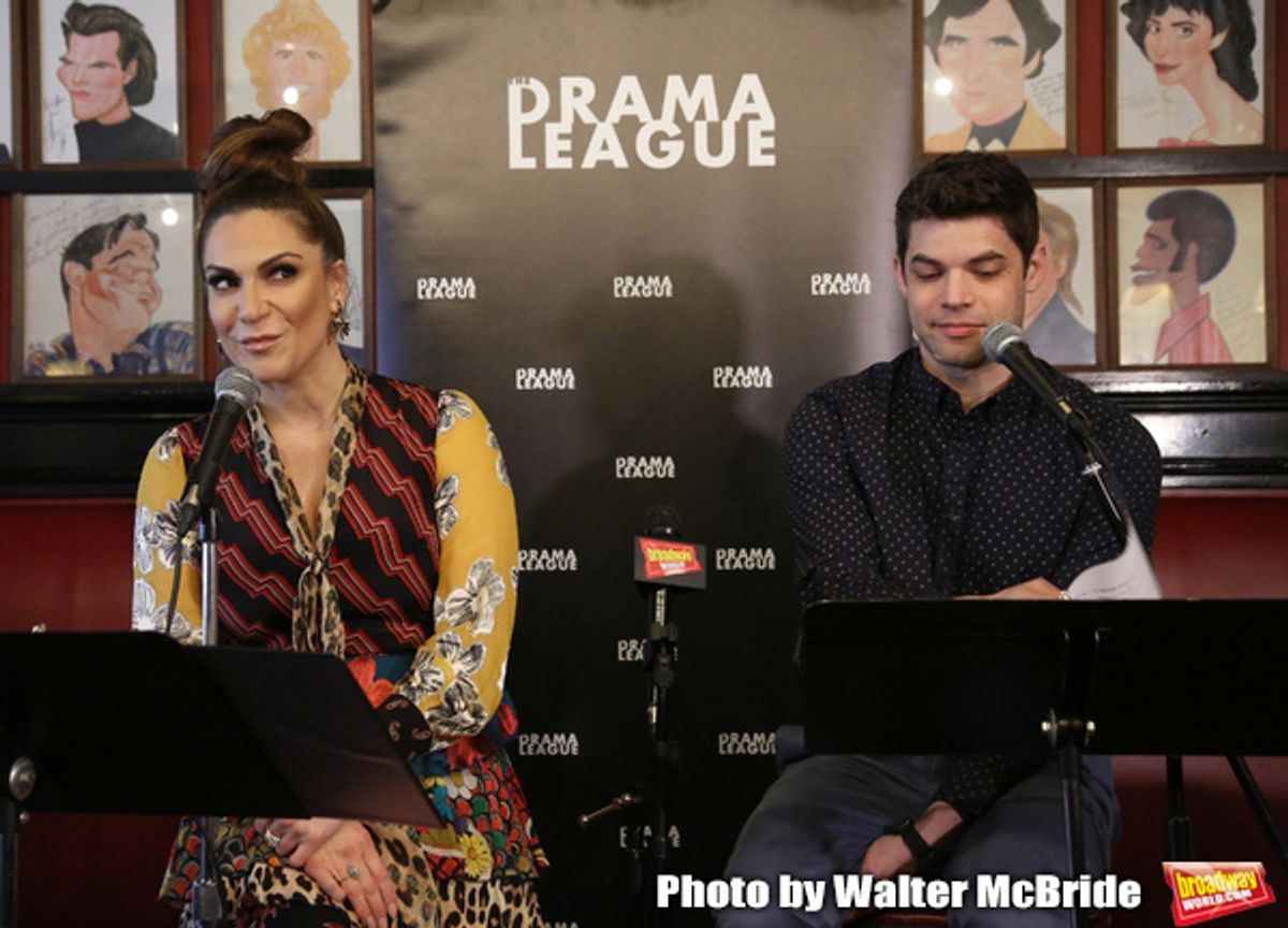 Shoshana Bean and Jeremy Jordan at 