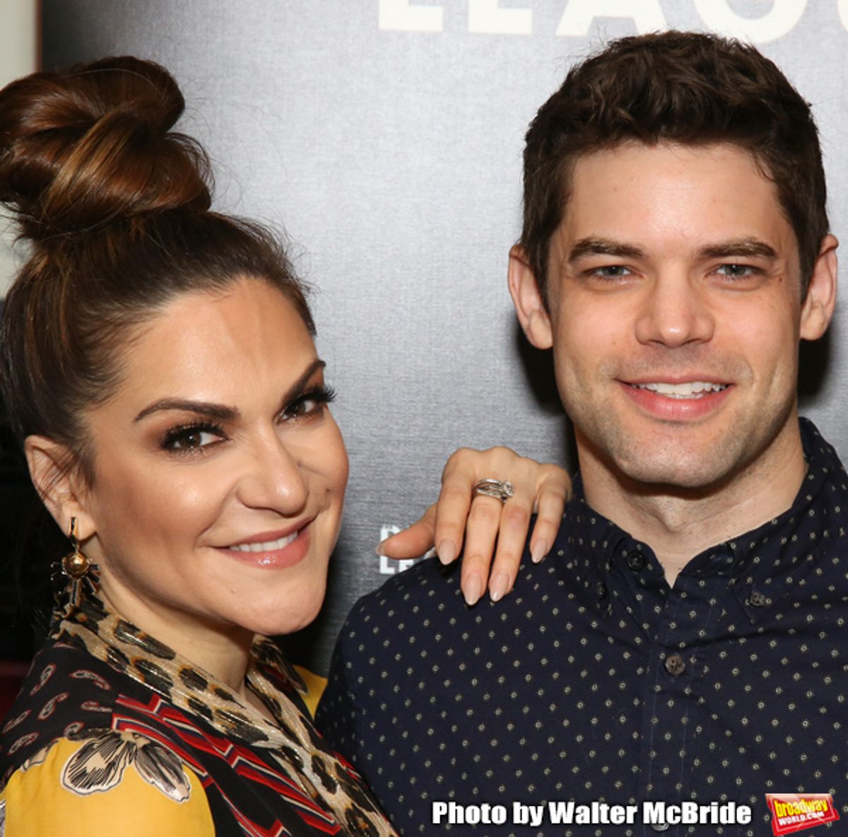 Shoshana Bean and Jeremy Jordan at 