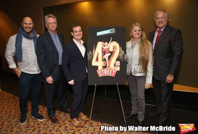 Gio Messale, Tom Kinney, Hal Berman, Bonnie Comley and Stewart F. Lane  Photo
