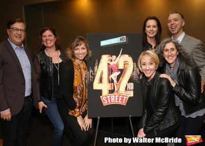 "42nd Street" Alumni: Todd Ellison, Amy Dolan Fletcher, Sara Brians, Alison Levenberg Photo