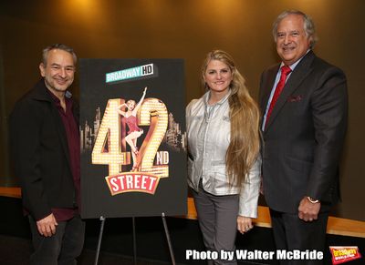Joe DiPietro, Bonnie Comley and Stewart F. Lane Photo