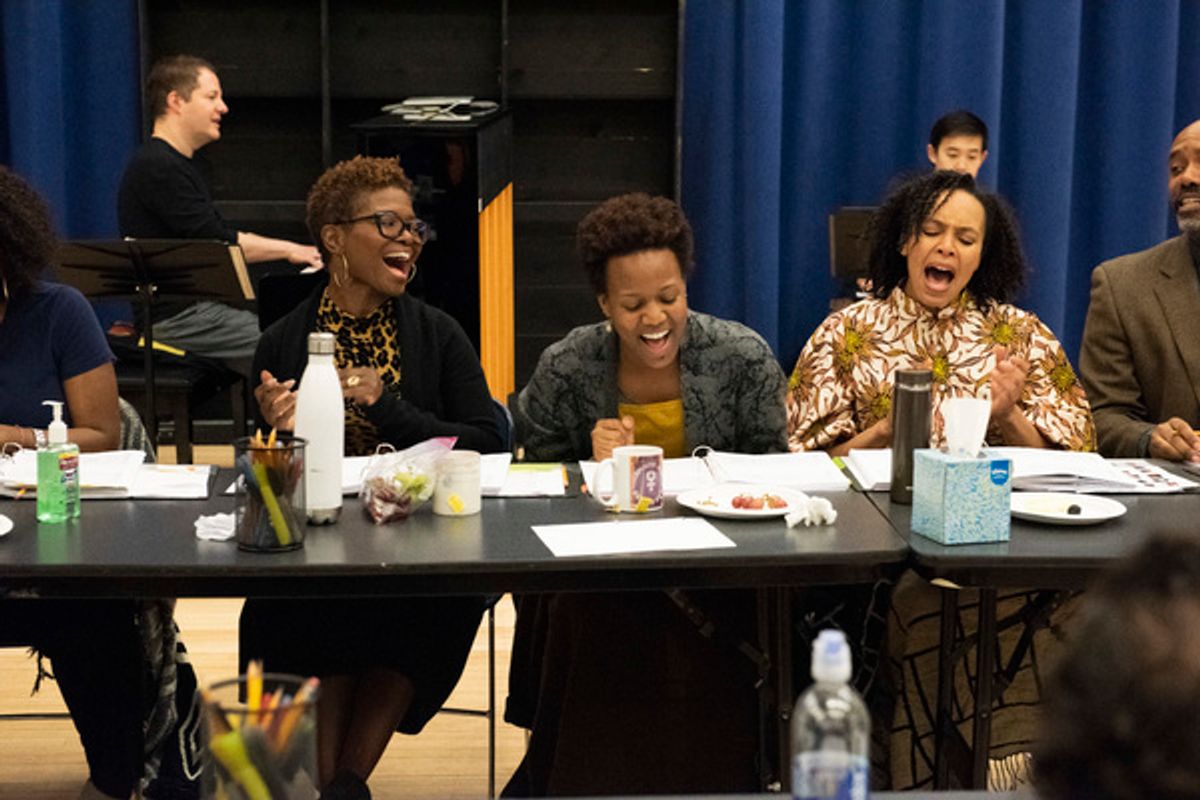 LaChanze, Anastacia McCleskey, and Eisa Davis  at 