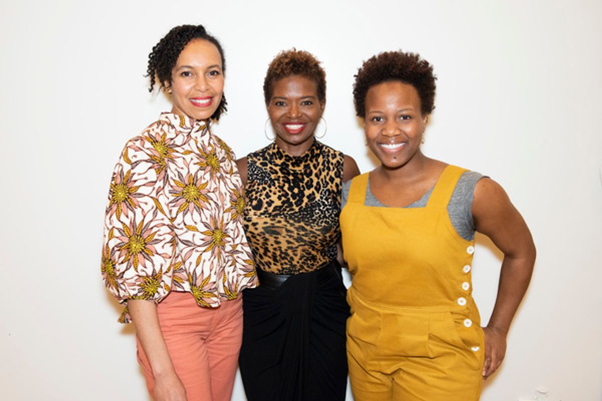 LaChanze, Anastacia McCleskey, and Eisa Davis  at 