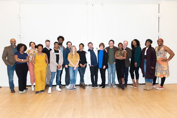 Chris Stampley, Sam Gold, Lynn Nottage, Duncan Sheik, Susan Birkenhead Photo