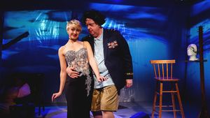 Nancy McArthur and Tony Torn in Jean Claude van Itallie's THE FAT LADY SINGS directed Photo