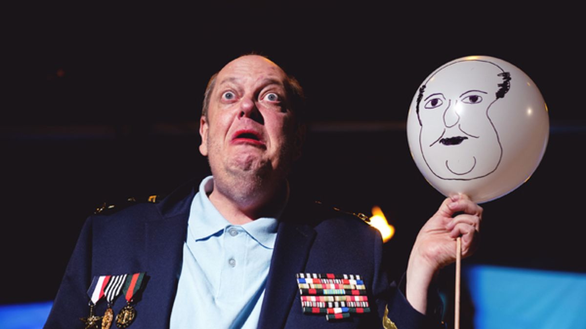 Tony Torn in Jean Claude van Itallie's THE FAT LADY SINGS directed by David Schweizer at La Mama ETC. Photo by Carlos Cardona.                                 at 