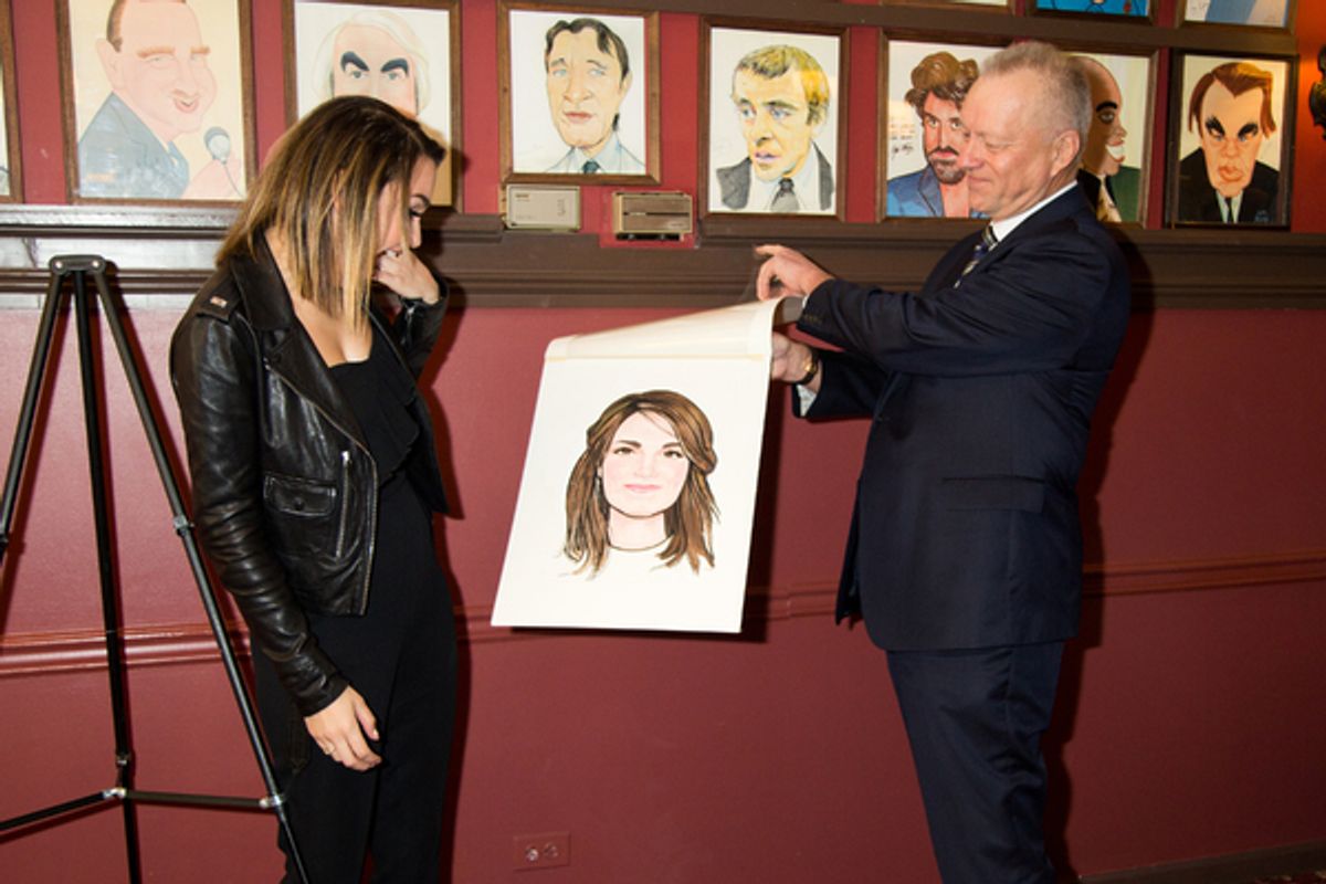 Samantha Barks, Max Klimavicius at 