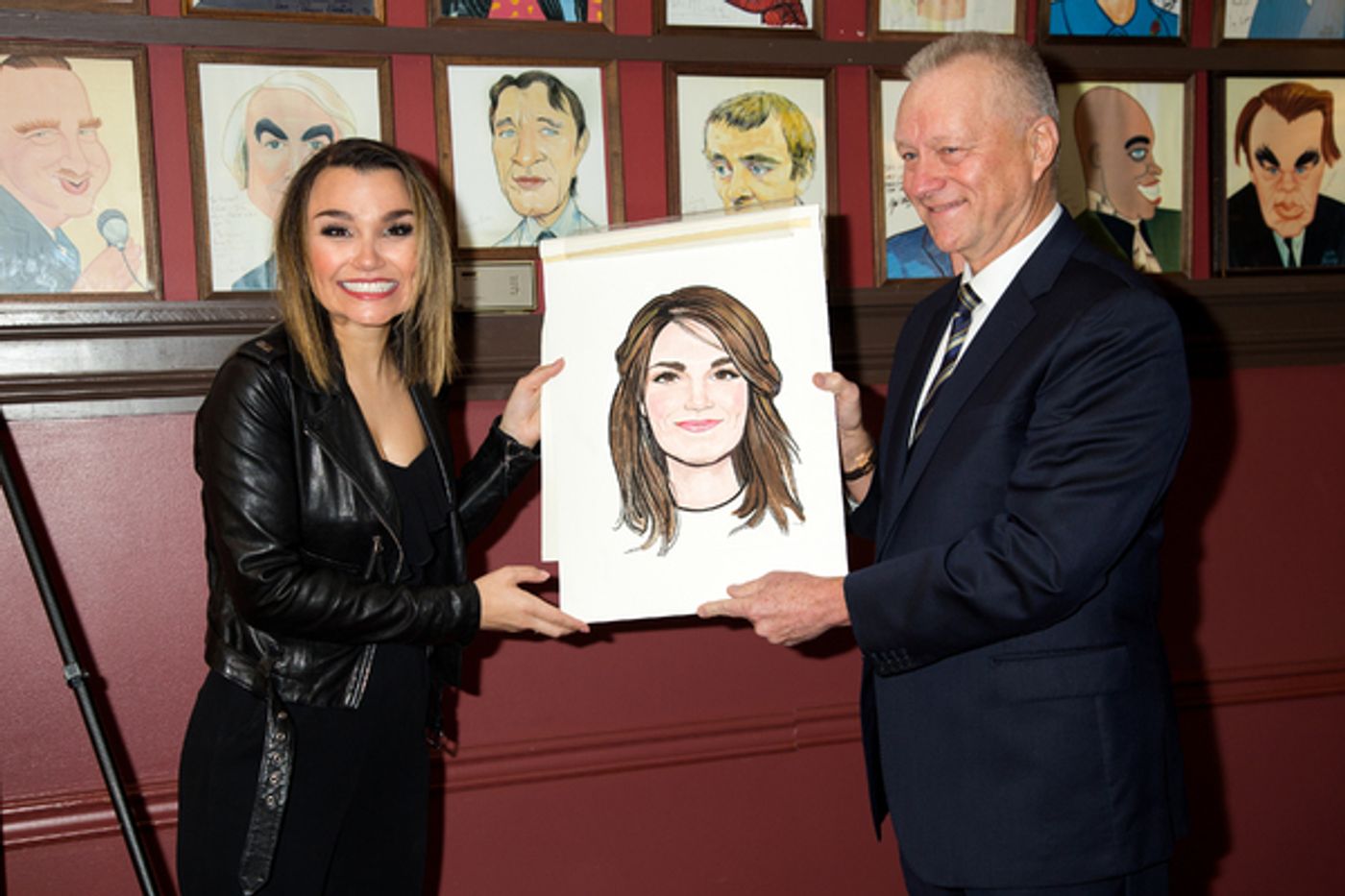 Photo Coverage: Samantha Barks is Honored With Portrait at Sardi's  Image