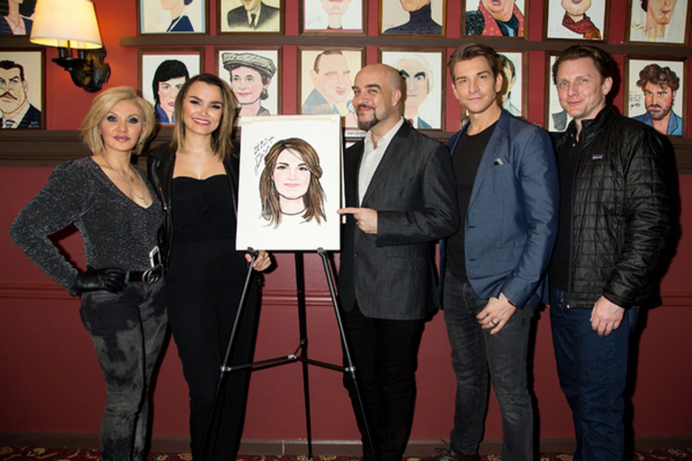 Photo Coverage: Samantha Barks is Honored With Portrait at Sardi's  Image