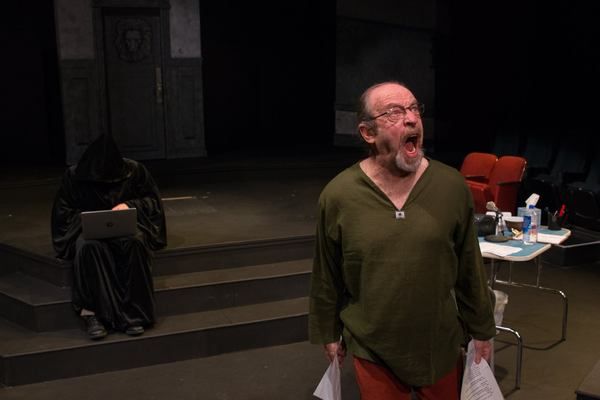 (L to R) JED SLAUGHTER (Wayne) and DENNIS ROLLY (Larry) from the Lakewood Playhouse P Photo