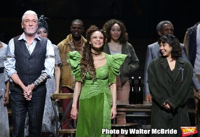 Patrick Page, Amber Gray and Eva Noblezada Photo