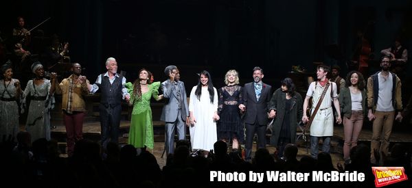 Patrick Page, Amber Gray, Andre De Shields, Rachel Clavkin, Anais Mitchell, David Neu Photo
