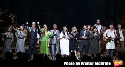 Patrick Page, Amber Gray, Andre De Shields, Rachel Clavkin, Anais Mitchell, David Neu Photo