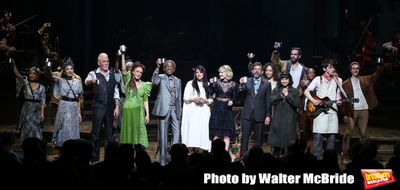 Patrick Page, Amber Gray, Andre De Shields, Rachel Clavkin, Anais Mitchell, David Neu Photo