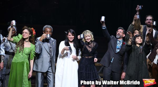 Amber Gray, Andre De Shields, Rachel Clavkin, Anais Mitchell, David Neumann, Eva Nobl Photo