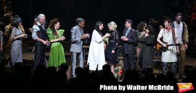Patrick Page, Amber Gray, Andre De Shields, Rachel Clavkin, Anais Mitchell, David Neu Photo