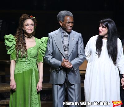 Amber Gray, Andre De Shields, Rachel Clavkin Photo