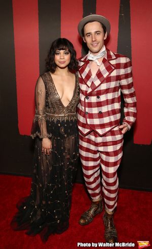 Eva Noblezada and Reeve Carney @ BroadwayWorld Eva Noblezada and Reeve Carney Photo