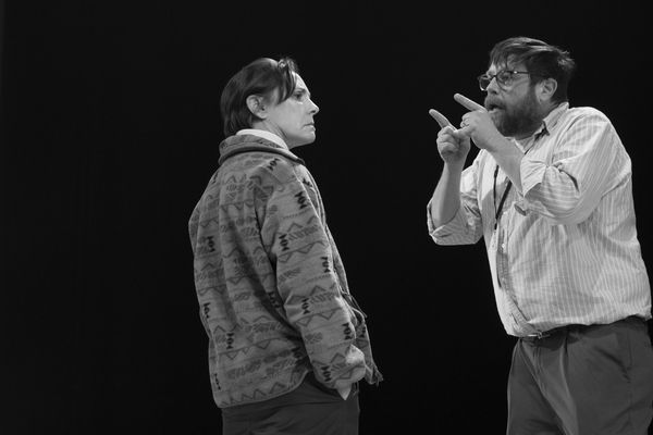 Laurie Metcalf, Zak Orth Photo