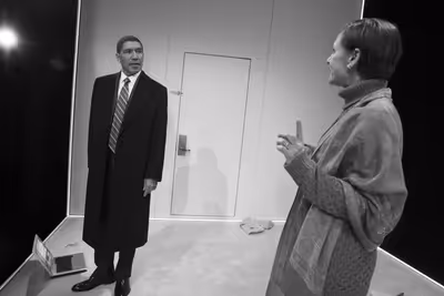Peter Francis James, Laurie Metcalf Photo