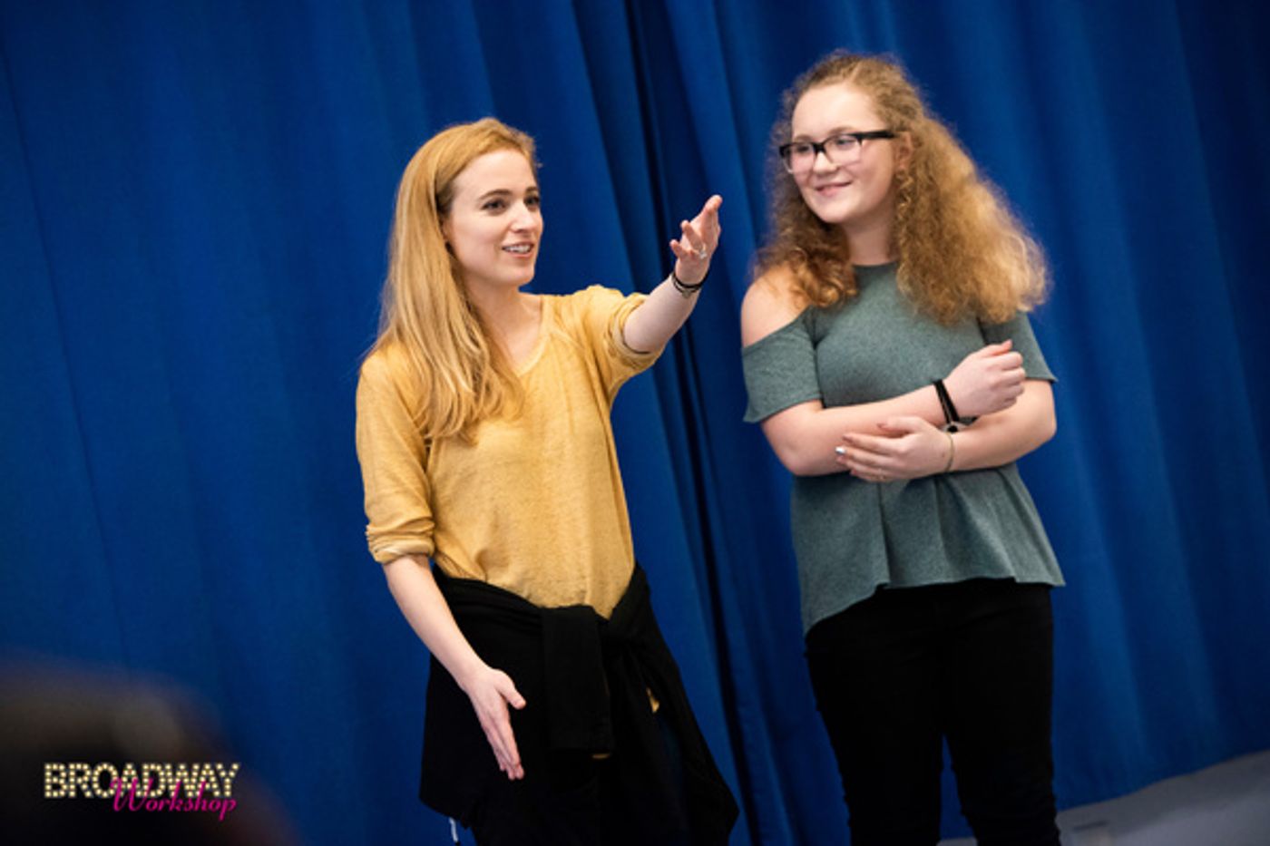 Photo Flash:  Christy Altomare Teaches Master Class at Broadway Workshop  Image