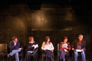 Dana Gould, Lynne Stewart, Laraine Newman, Marcia Rodd, Don Moss. @ BroadwayWorld Dana Gould, Lynne Stewart, Laraine Newman, Marcia Rodd, Don Moss. Photo