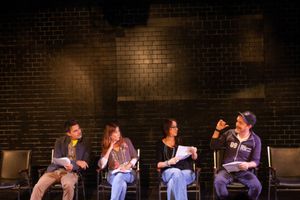 Bradley White, Terry Walters, Maggie Wheeler, Tim Ransom. Photo