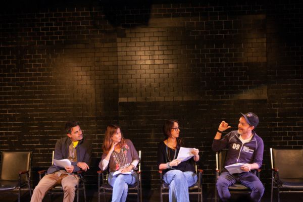 Bradley White, Terry Walters, Maggie Wheeler, Tim Ransom. Photo