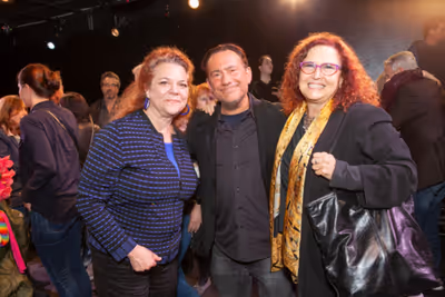 Sue Holder, Eugene Pack, Melissa Manchester. Photo