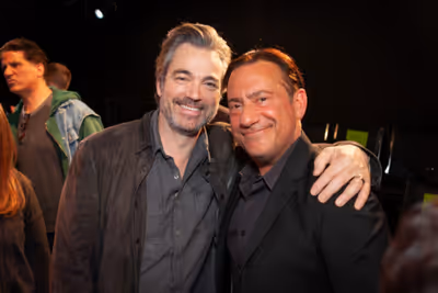 Jon Tenney (l.), Eugene Pack. Photo