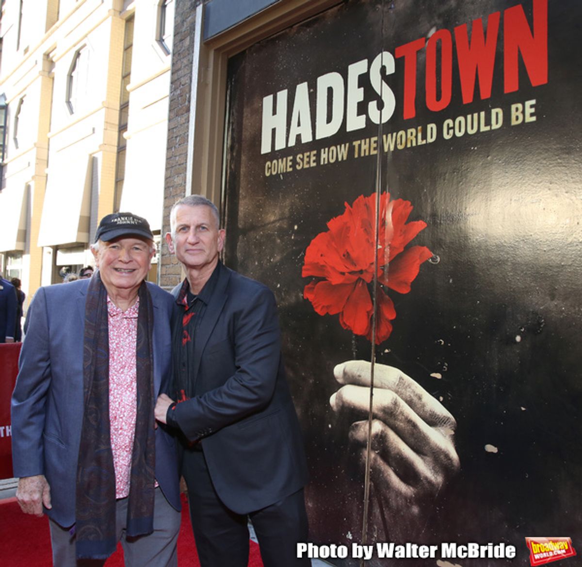 Terrence McNally and Tom Kirdahy at 