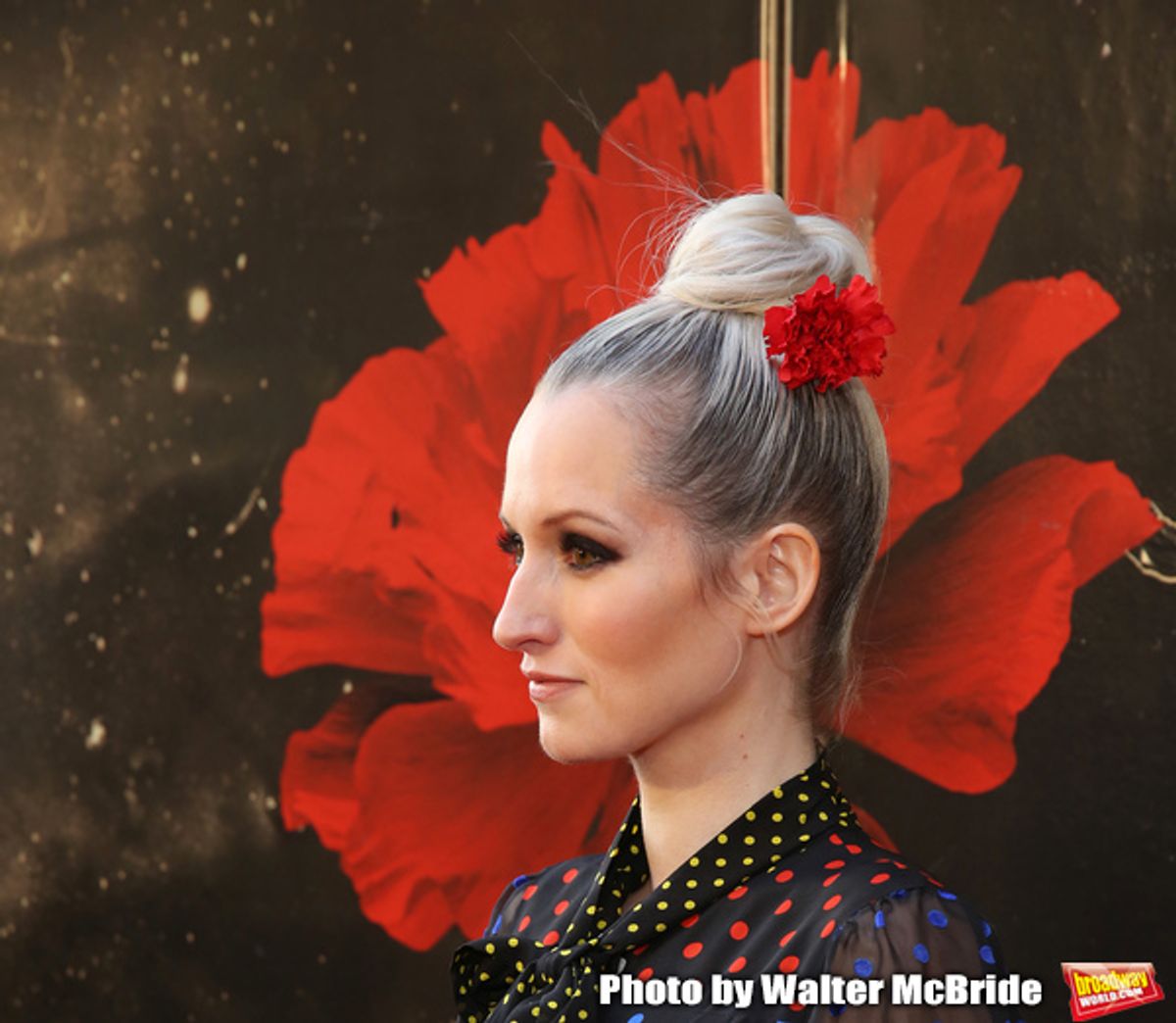 Ingrid Michaelson attends the Broadway Opening Night Performance of 'Hadestown' at the Walter Kerr Theatre on April 17, 2019  in New York City. at 