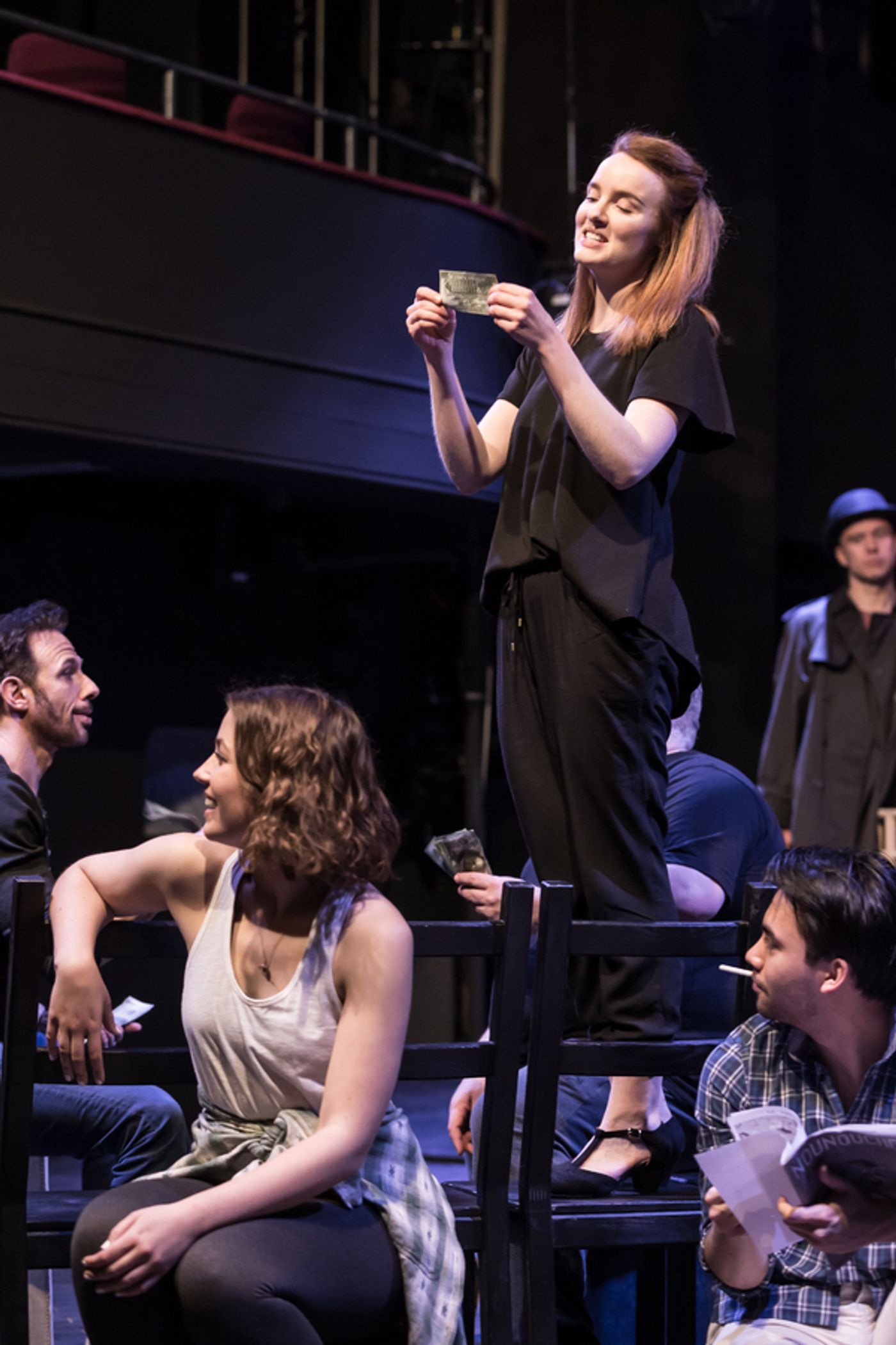 Photo Flash: First Look At Rehearsals For The UK Professional Premiere Of AMOUR Photo Flash: First Look At Rehearsals For The UK Professional Premiere Of AMOUR Image