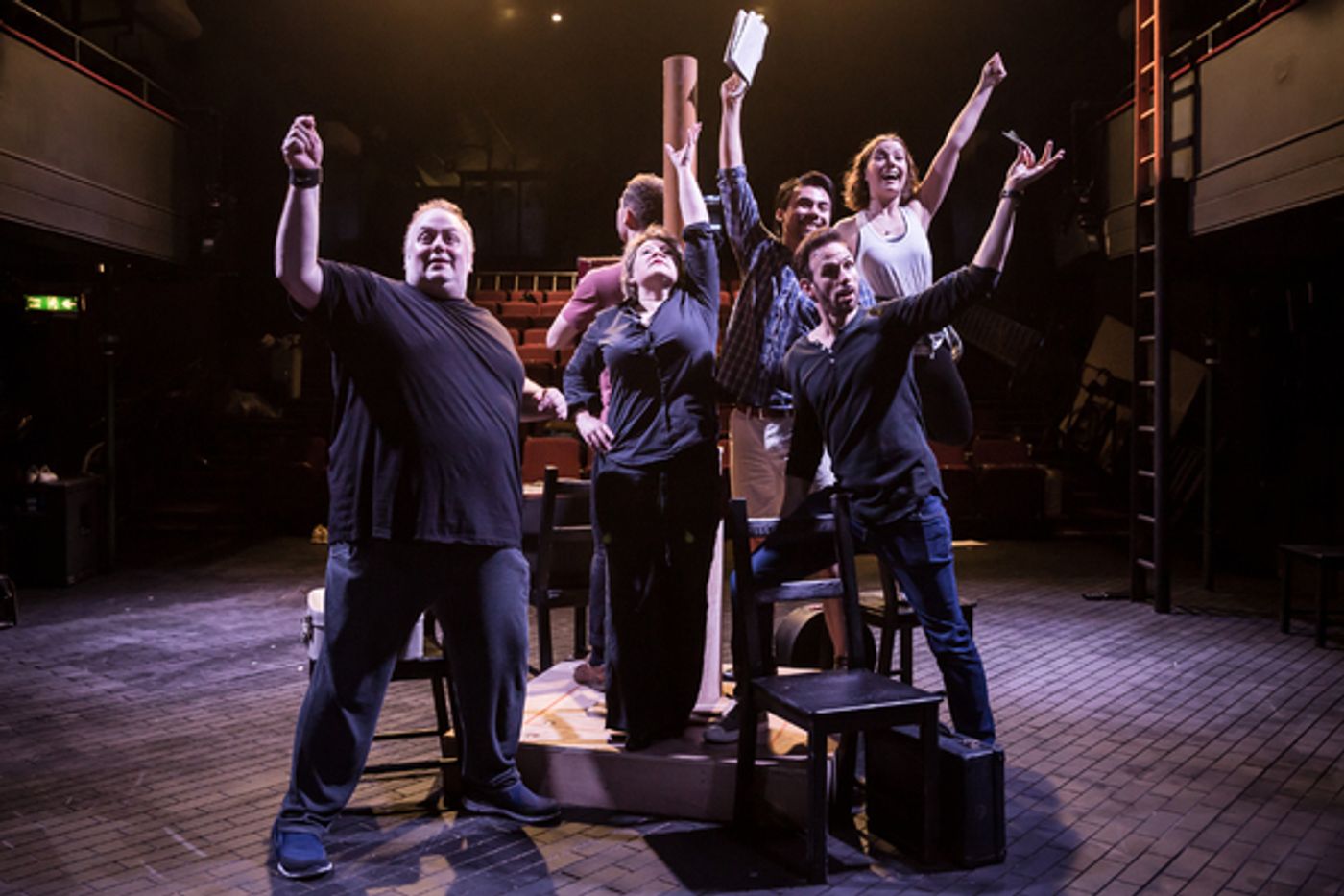 Photo Flash: First Look At Rehearsals For The UK Professional Premiere Of AMOUR Photo Flash: First Look At Rehearsals For The UK Professional Premiere Of AMOUR Image