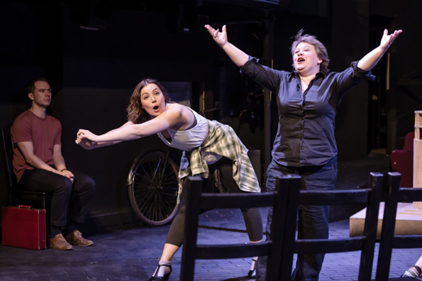 Photo Flash: First Look At Rehearsals For The UK Professional Premiere Of AMOUR Photo Flash: First Look At Rehearsals For The UK Professional Premiere Of AMOUR Image