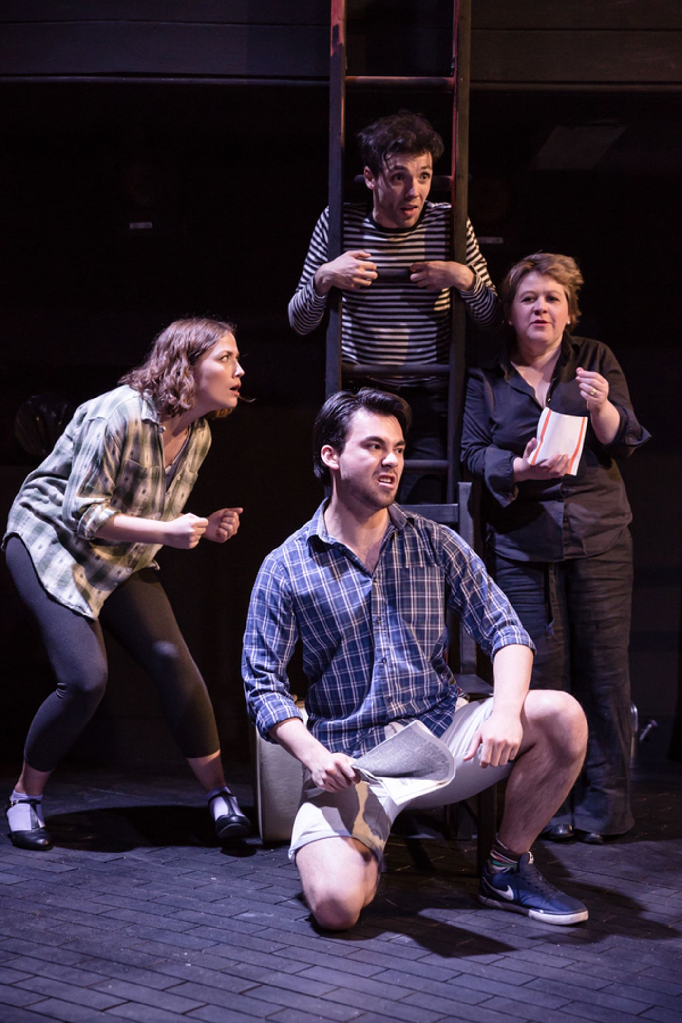 Photo Flash: First Look At Rehearsals For The UK Professional Premiere Of AMOUR Photo Flash: First Look At Rehearsals For The UK Professional Premiere Of AMOUR Image