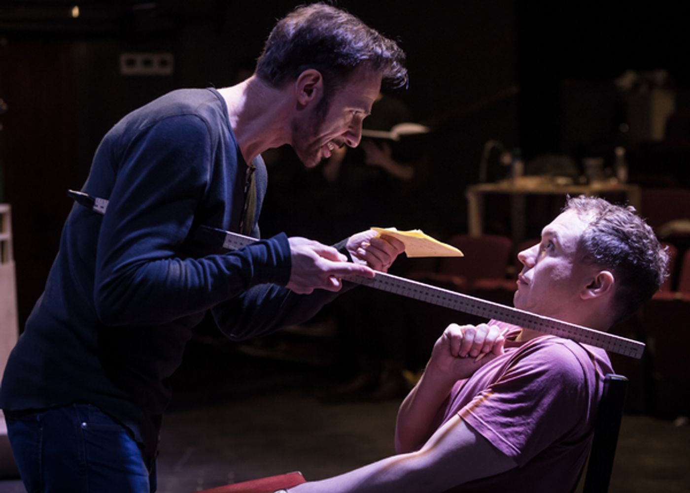 Photo Flash: First Look At Rehearsals For The UK Professional Premiere Of AMOUR Photo Flash: First Look At Rehearsals For The UK Professional Premiere Of AMOUR Image