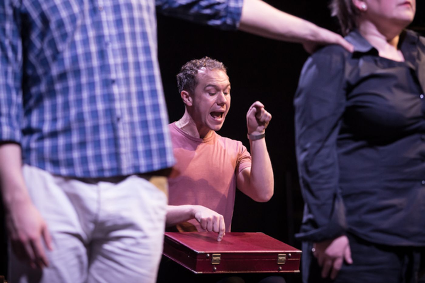 Photo Flash: First Look At Rehearsals For The UK Professional Premiere Of AMOUR Photo Flash: First Look At Rehearsals For The UK Professional Premiere Of AMOUR Image