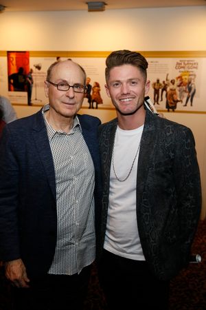 From left, co-writer/director James Lapine and choreographer Spencer Liff after the opening night performance of â€"Falsettos†at Center Theatre Group/Ahmanson Theatre on April 17, 2019 in Los Angeles, California. (Photo by Ryan Miller/Capture Imaging) @ BroadwayWorld From left, co-writer/director James Lapine and choreographer Spencer Liff after the o Photo