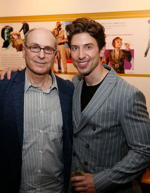 From left, co-writer/director James Lapine and cast member Nick Adams after the opening night performance of â€"Falsettos†at Center Theatre Group/Ahmanson Theatre on April 17, 2019 in Los Angeles, California. (Photo by Ryan Miller/Capture Imaging) @ BroadwayWorld From left, co-writer/director James Lapine and cast member Nick Adams after the openi Photo