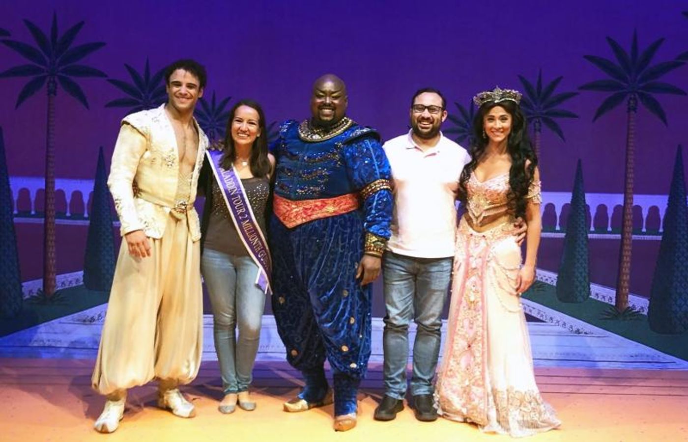 ALADDIN on Tour Celebrates Two Years and Two Millionth Guest  Image