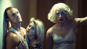 Max Carpenter, Isabel Ellison, and Russell Peck. @ BroadwayWorld Max Carpenter, Isabel Ellison, and Russell Peck. Photo