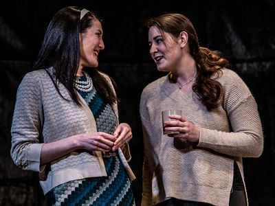 Elizabeth Chinn Molloy as Heather - Robyn Novak as Pamela Photo