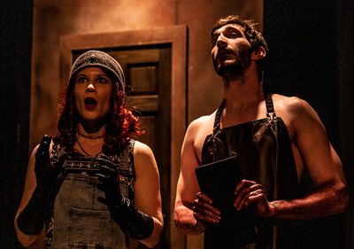Tess Talbot as Alicia - Patrick E. Phillips as Sam -photo by Dan R. Winters Photo