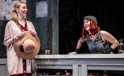 Eileen Earnest as Olive - Tess Talbot as Alicia Photo