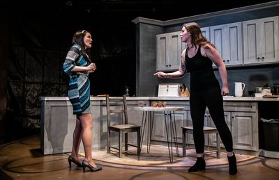 Elizabeth Chinn Molloy as Heather - Robyn Novak as Pamela Photo