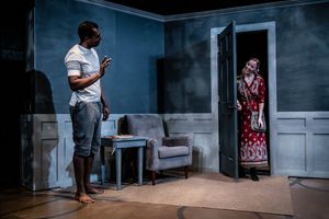 Steve Yockey - James Creque as Nick - Eileen Earnest as Brian Photo