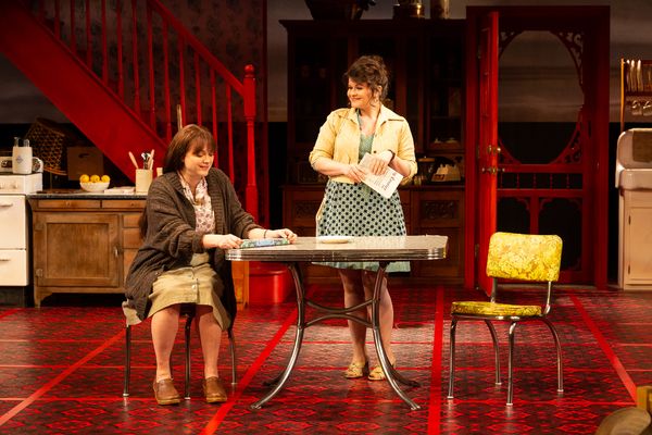 Melissa Pritchett as Lenny Magrath and Bree Welch as Chick Boyle Photo